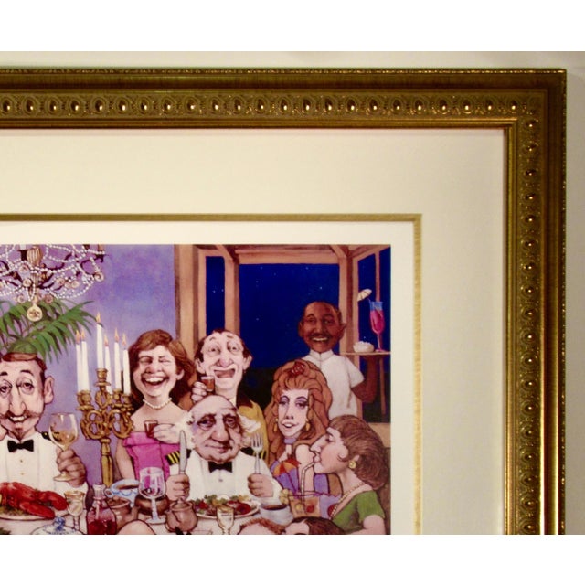 Charles Bragg The Captains Table C. 1990 Original Print For Sale In San Francisco - Image 6 of 10