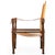 Vintage Mid Century Modern Leather “Safari” Chair After Wilhelm Kienzle For Sale - Image 6 of 18