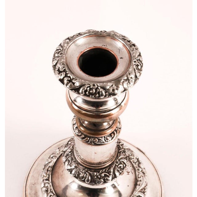 Metal Antique 19th Century George IV Sheffield Telescopic Candleholders, 1825, Set of 2 For Sale - Image 7 of 18