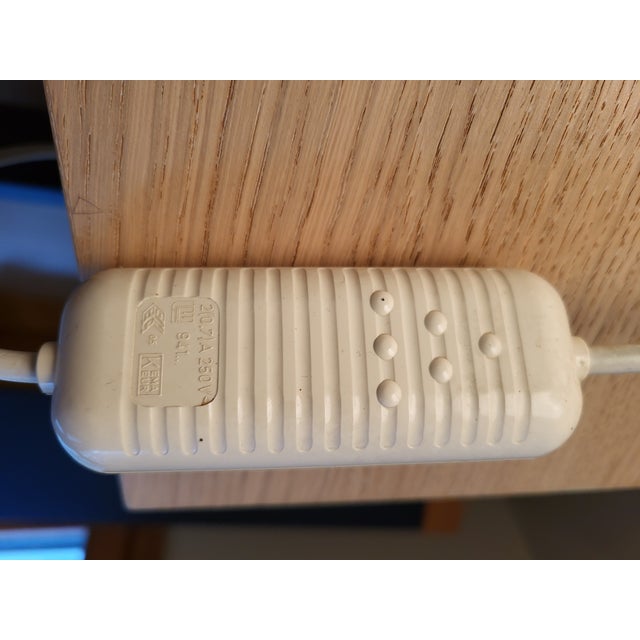 White Large Vintage Space Age Lido Mushroom Lamp by Peill & Putzler, Germany, 1970s For Sale - Image 8 of 11