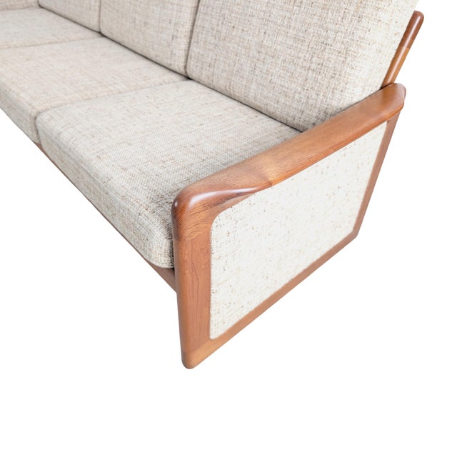 Mid-Century Danish Teak Sofa from Dyrlund For Sale - Image 6 of 8