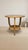 Brown 20th Century Vintage Round Wooden Coffee Table with Lower Shelf, 1940s For Sale - Image 8 of 13