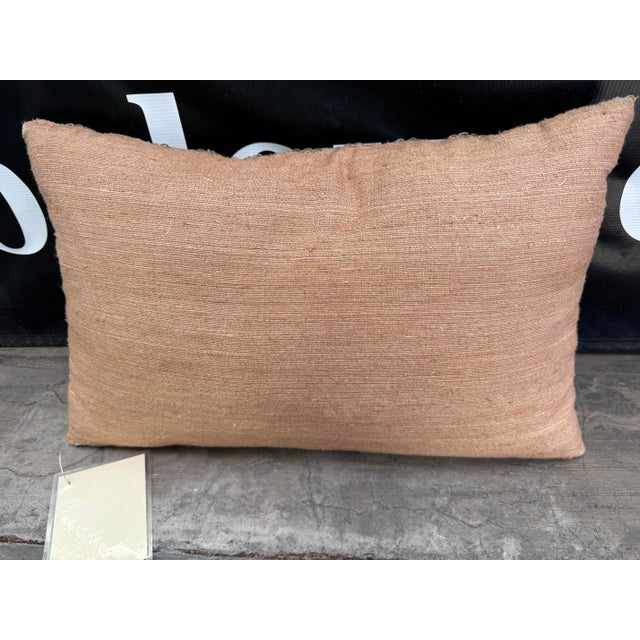 18th Century 18th Century French Silk & Metallic Pillow For Sale - Image 5 of 6