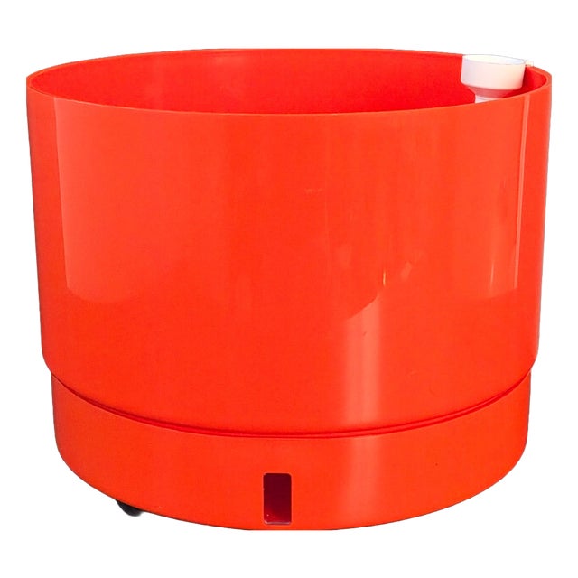 Vega Planter on Wheels by Renzo Requi Vastill for Reflex, 1970s For Sale