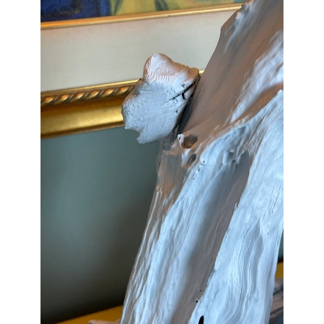 Wood Vintage Mid-Century Modern Sculptural Driftwood Lamp For Sale - Image 7 of 13