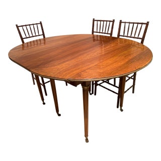 Early 20th Century Louis XVI Style Fruitwood Dining Table For Sale