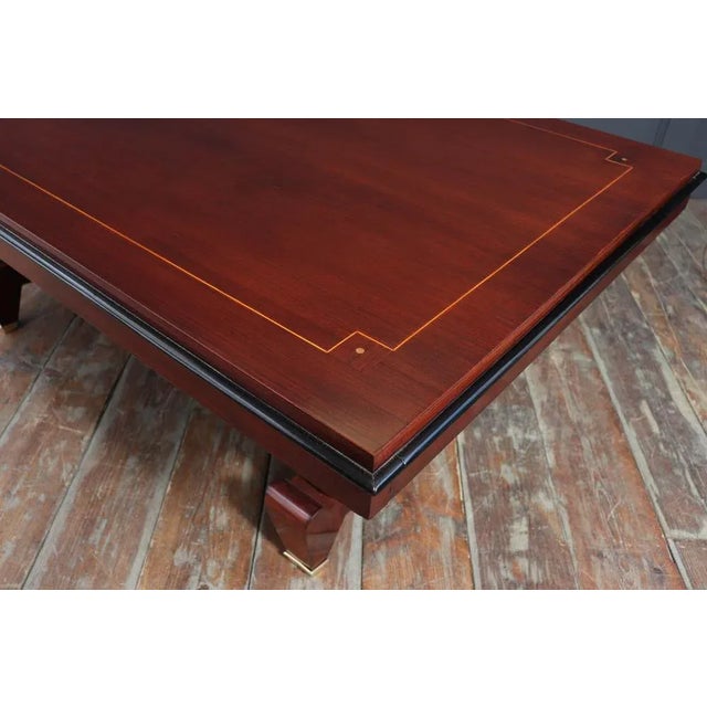 French Art Deco Dining Table, 1930s For Sale - Image 11 of 13