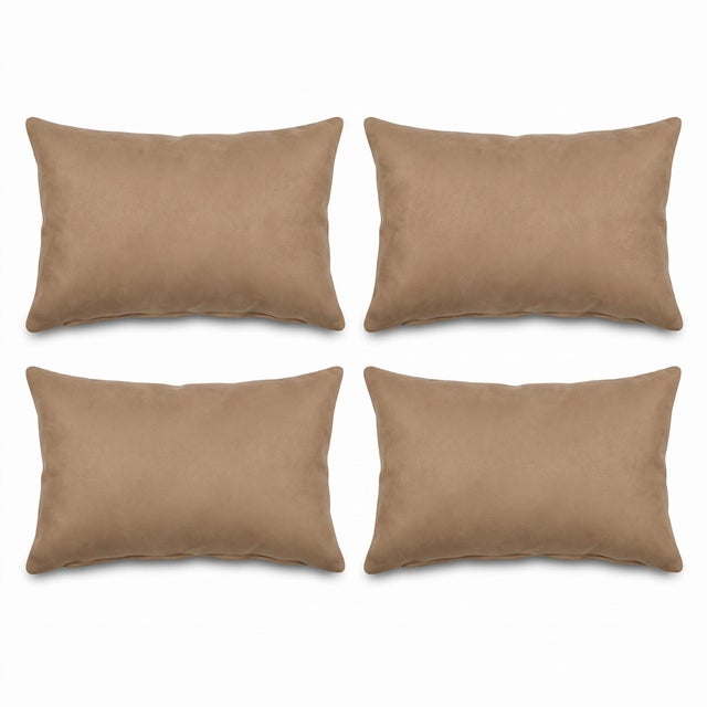 Anatolian Lumbar Kilim Pillow Cover 16'' X 24'' - Set of Four For Sale - Image 4 of 4