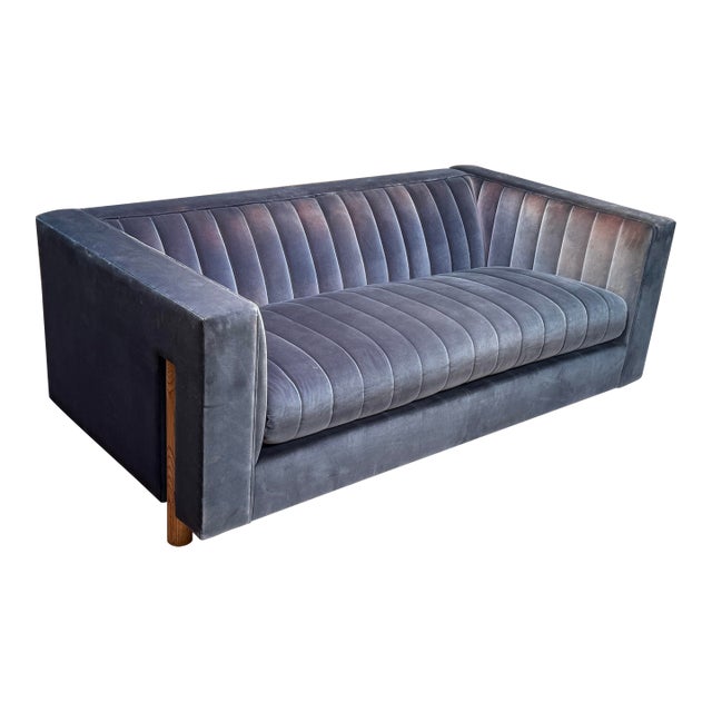 Bright Chair Gray Sofa For Sale