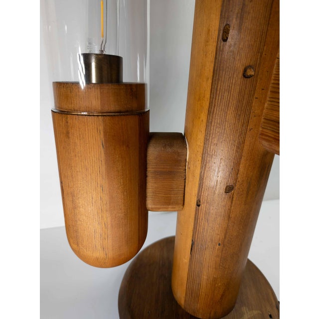 1970's Mid-Century Modern Cactus Table Lamp by Charles Gilbilterra for ...