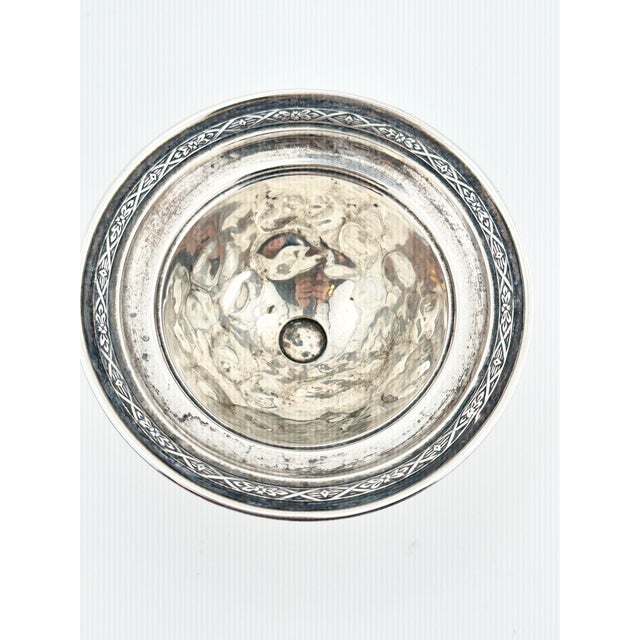 Vintage HGS Company Weighted Sterling Silver Candy Dish For Sale - Image 4 of 7