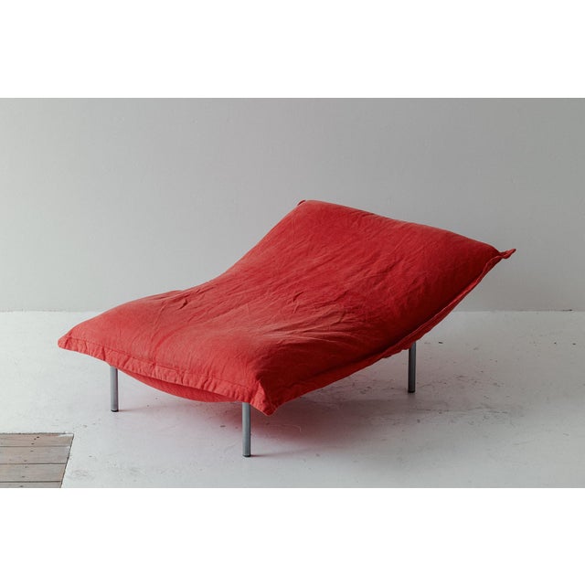 Postmodern Calin Pillow Chair by P. Mourgue for Ligne Roset, France, 1990s For Sale - Image 3 of 12