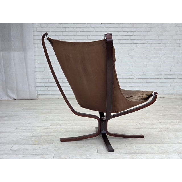 Norwegian Falcon Lounge Chair by Sigurd Ressel for Vatne Møbler, 1970s For Sale - Image 12 of 18