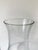 Transparent 1970s Scandinavian Art Glass Flower Frog Vase Attributed to Orrefors Sweden For Sale - Image 8 of 12