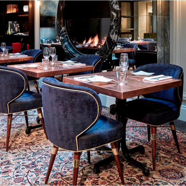 Metal Louis Dining Chair from Ottiu For Sale - Image 7 of 14
