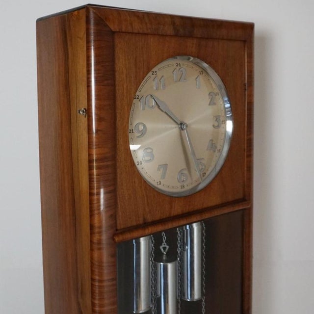 1930s Longcase Floor Clock, 1930s For Sale - Image 5 of 8