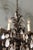 Early 20th C. Italian Wrought Iron & Rock Crystal 6-Light Chandelier For Sale In Atlanta - Image 6 of 13