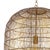 Regina Andrew Fresco Metal Pendant, Brass For Sale - Image 4 of 8