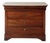 19th Century French Louis Philippe Walnut Chest With Marble Top (D) For Sale