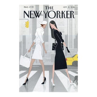 2015 Vintage New Yorker Cover, September 21 (Greg Foley), Original New Yorker Magazine Cover, City Life, Fashions For Sale