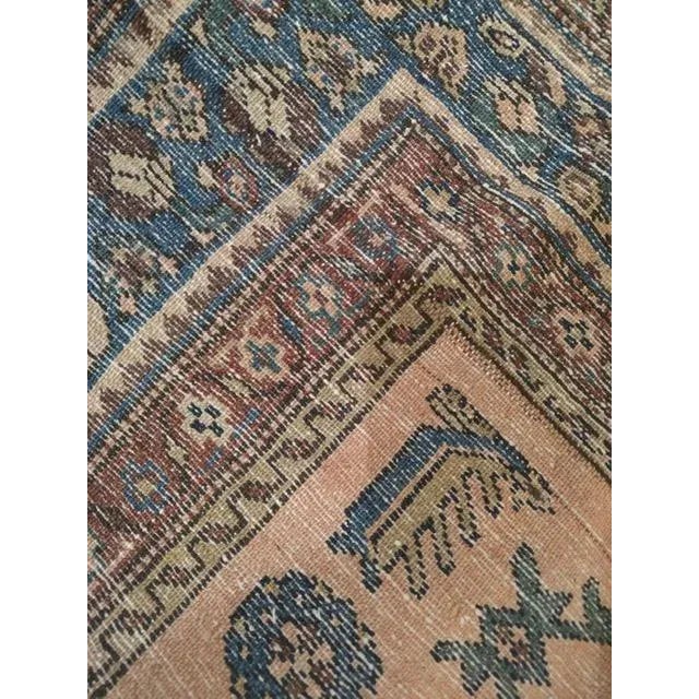1920s Antique Persian Mishan Malayer 3'2" X 16' For Sale - Image 11 of 13