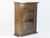 Vintage Oak Cabinet with Beveled Glass Door, 1920s For Sale - Image 3 of 11