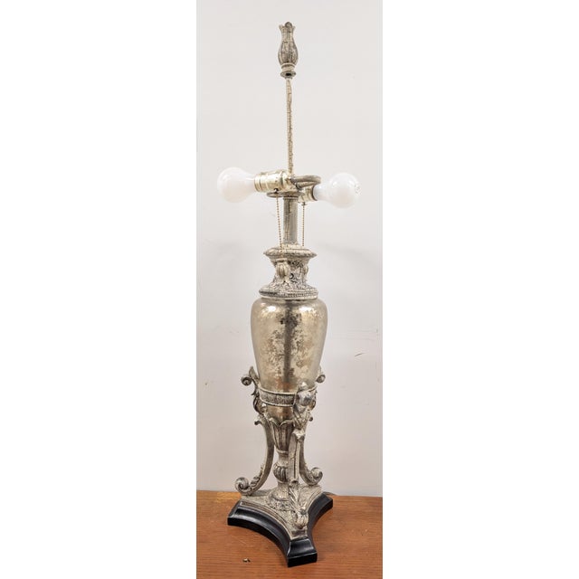 Vintage Urn Shaped Table Lamp For Sale - Image 4 of 10