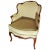 Antique French Louis XV Walnut Bergere Armchair Circa 1760 For Sale