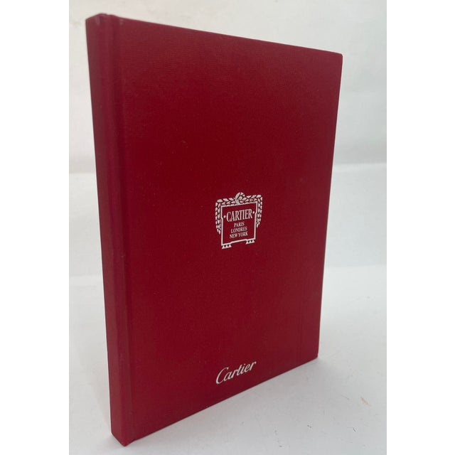 Cartier Red Jewelry Book English Edition Hardcover Small Book. 80 pages of beautiful iconic jewelry and the history of...