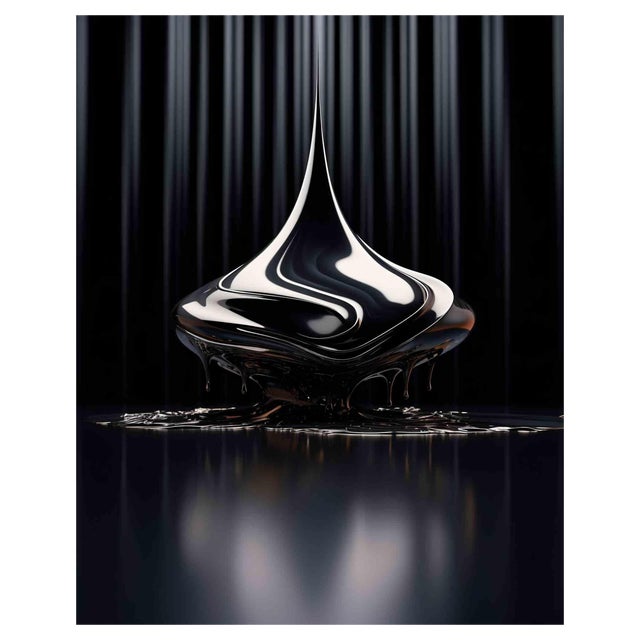 Kevin Abanto, Molten Mirage, Digital Print, 2023 For Sale