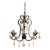 Crystal Plug in Chandelier For Sale