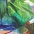Contemporary Paradise Mountain II - Original Contemporary Mountain Landscape Acrylic Painting on Canvas by Maria C Bernhardsson For Sale - Image 3 of 6