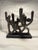 Mid-Century Modern 1970s Midcentury Klara Sever Austin Product Brutalist Candelabra Menorah For Sale - Image 3 of 6