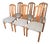 Vintage Oak Dining Chairs, 1990s, Set of 6 For Sale