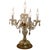 Glass French Brass and Crystal Table Lamp, 1920s For Sale - Image 7 of 7