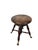 Antique Victorian Style Adjustable Piano Stool With Glass Ball-and-Claw Feet For Sale - Image 4 of 16