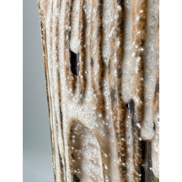 1970s Brutalist Fat Lava Floor Vase by Jünger Keramik, Germany, 1970s For Sale - Image 5 of 18