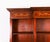 Vintage Sheraton Revival Breakfront Open Bookcase For Sale - Image 5 of 14