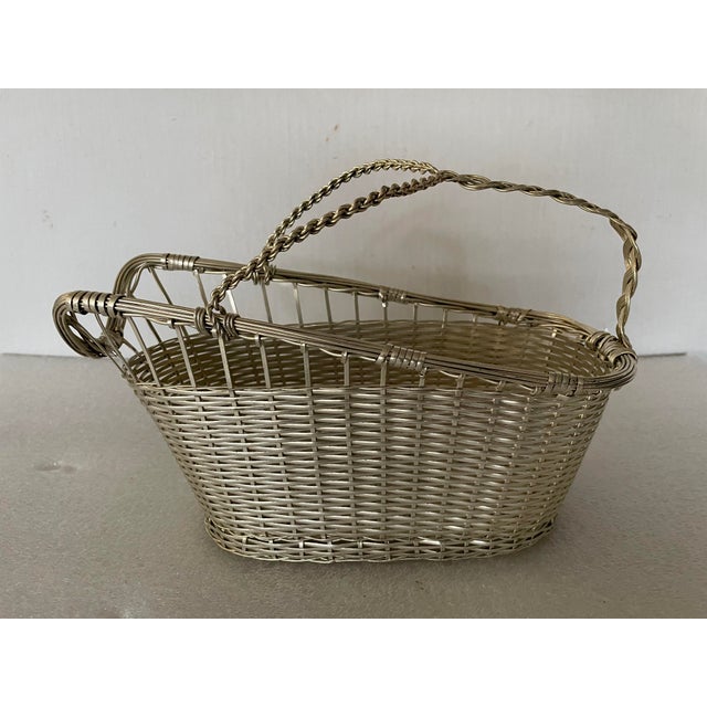 Silver Vintage Bottle Holder by Lino Sabattini for Christofle, 1950s For Sale - Image 8 of 8