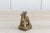 Brass Vintage Tarnished Brass Indian Figurine For Sale - Image 8 of 8