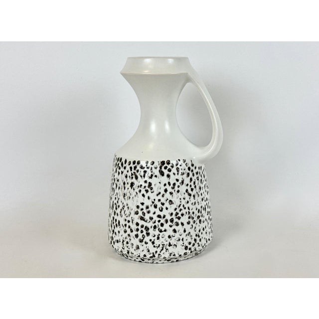 Ivory Fat Lava Ceramic No 315/35 Pitcher from Steuler, 1970s For Sale - Image 8 of 8