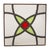 Art Deco Geometric Stained Glass Windows, Set of 2 For Sale - Image 6 of 12