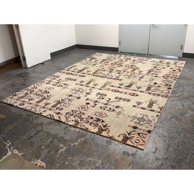 Design Plus Gallery presents an 8ft 11in × 12ft Hand-Knotted Paradise Rug in Pink Blossom from West Elm. This hand-knotted...