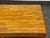 Traditional Modernist Butcher-Block Oak Side Table, Vintage For Sale - Image 3 of 12