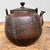 Metal Antique Japanese Copper Teapot For Sale - Image 7 of 18