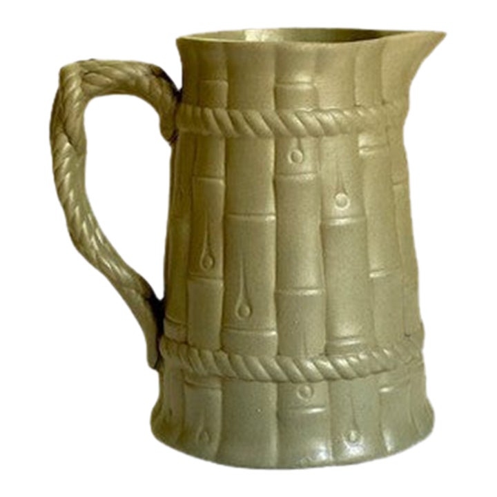 Mid 18th Century Ridgway Pottery Staffordshire Drabware Bamboo & Rope ...