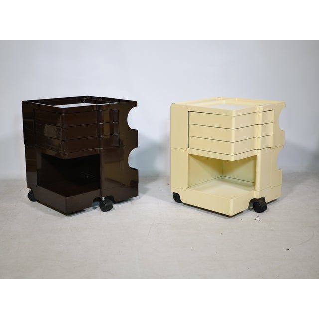 Space Age Plastic Rolling Container by Joe Colombo, 1970, Set of 2 For Sale - Image 13 of 13