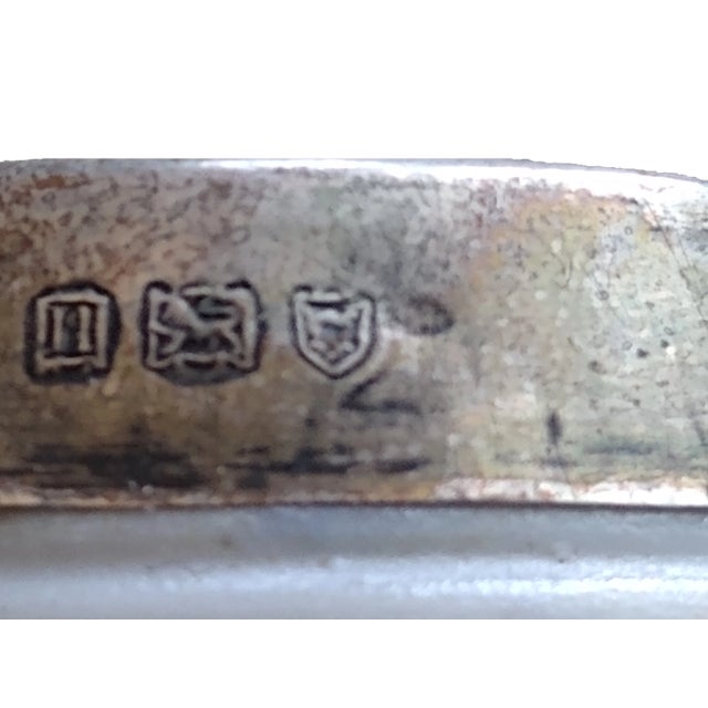 Victorian 1870s English Imari / Sterling Silver Match Striker / Ashtray For Sale - Image 3 of 5