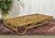 1960s rattan and bamboo daybed - L=2m08, H=41cm, W=1m07.