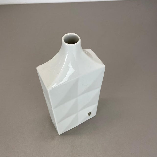 Large Modernist Op Art Vase by Peter Müller for Sgrafo Modern, Germany, 1960s For Sale - Image 10 of 18